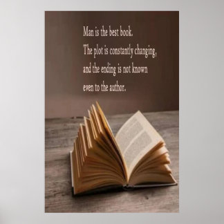 L'homme est la meilleure affiche