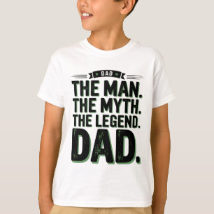 L'Homme Le Mythe La Légende T-Shirt Papa Vintage