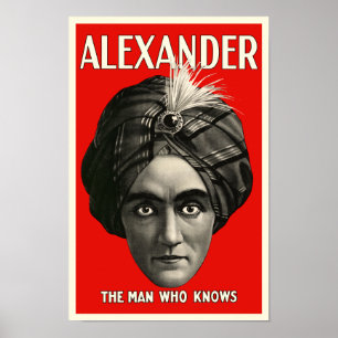 L'homme qui sait - affiche