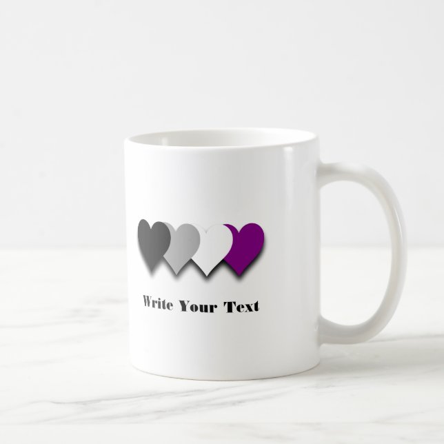 L'homosexualité, orgueil coeur Mug (Droite)