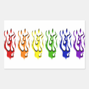 L'homosexuel flambe des autocollants