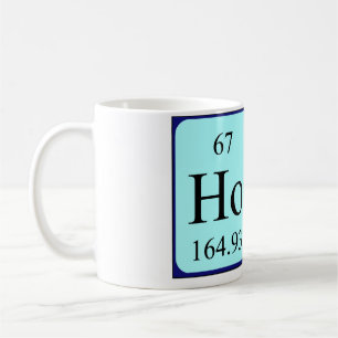 L'honorable mug nom de table périodique