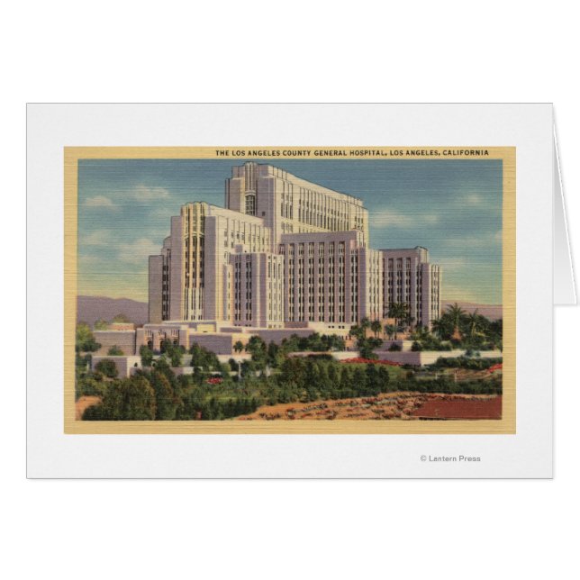 L'hôpital général du comté de LA (Devant horizontal)