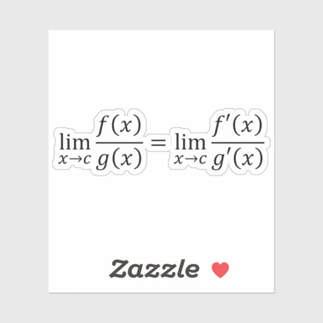 L'Hopital's Rule - Math And Calculus Basics (Sheet)