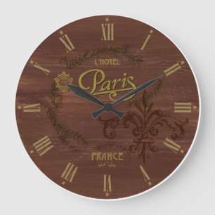 L'Hôtel Paris Vintage Look Horloge décorative