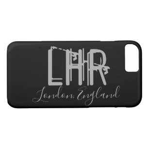 LHR London Heathrow Airport Typography Case-Mate iPhone Case