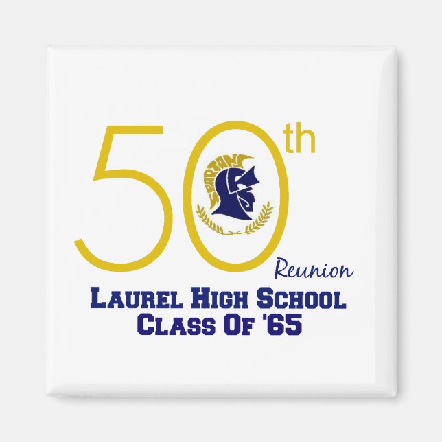 LHS 50th Magnet (Front)
