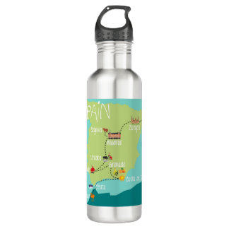LHS dans la bouteille d'eau de l'Espagne 2