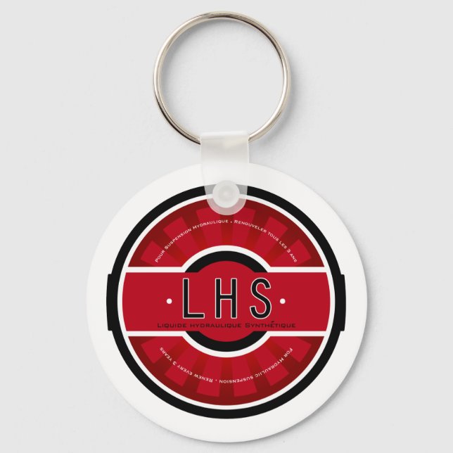 LHS Fluid Logo Keychain (Front)