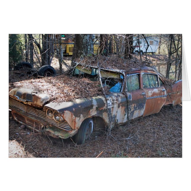 L'humour, cru a détruit la voiture (Devant horizontal)