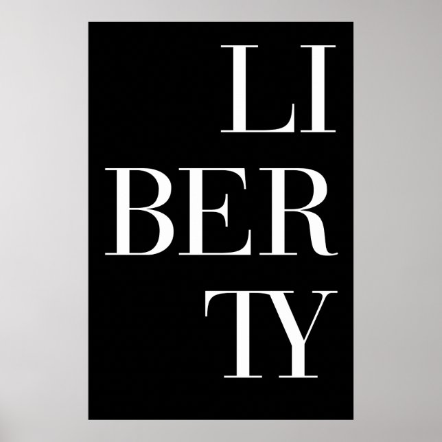 LI_BER_TY poster (Front)