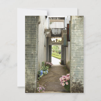Li Garden Series - The Floral Path Postcard