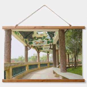 Li Garden Series: Where Nature Meets Art Hanging Tapestry