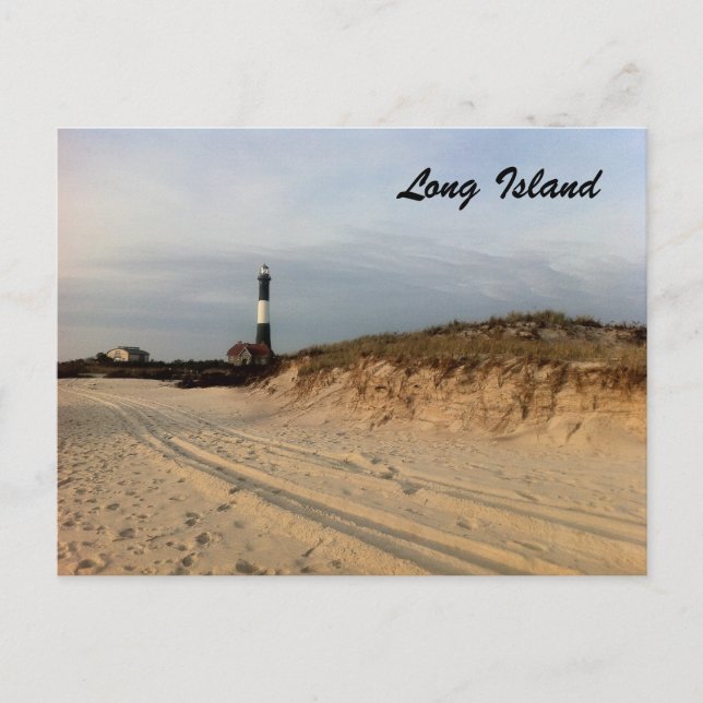 LI Lighthouse Postcard (Front)