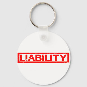 Liability Stamp Keychain