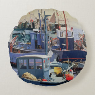 Liaisons 1986 round pillow