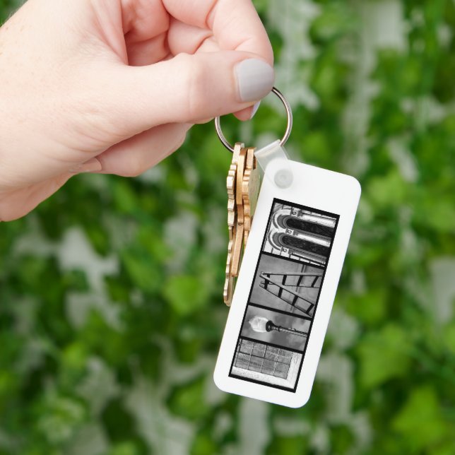 "Liam" Custom Text Photo  Keychain (Hand)