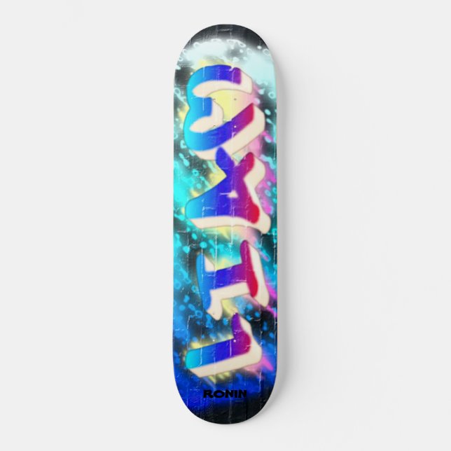 LIAM Customized Graffiti RONIN Skateboard (Front)