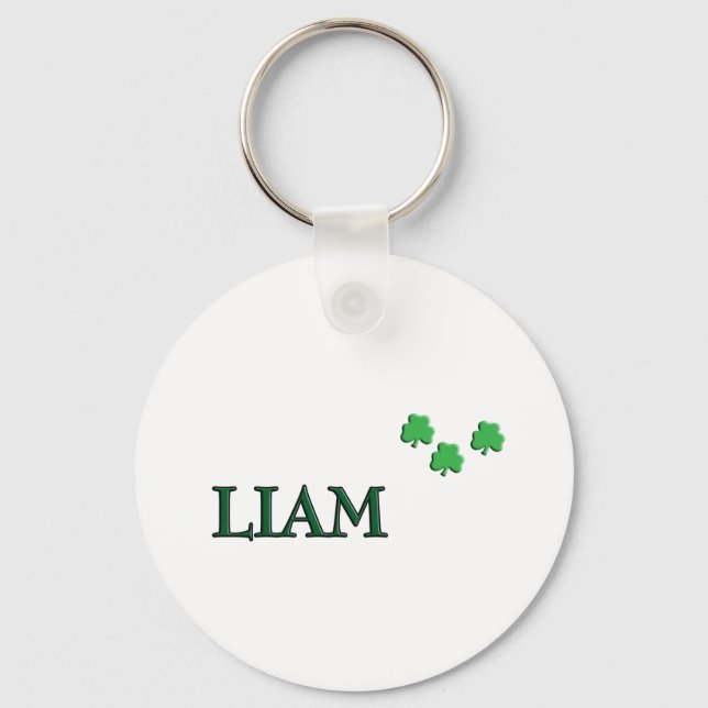 Liam Irish Name Keychain (Front)