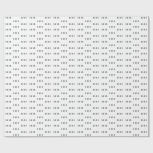 Liam Payne Chevron Tattoo Inspired Wrapping Paper