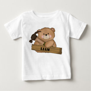 Liam's Builder Bear Personalized Gifts Baby T-Shirt