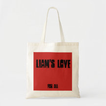 Liam's Love Grocery Tote