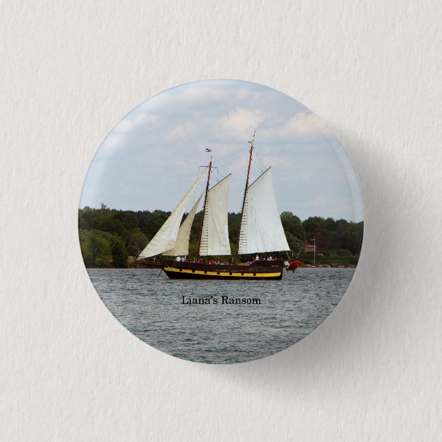 Liana's Ransom button (Front)