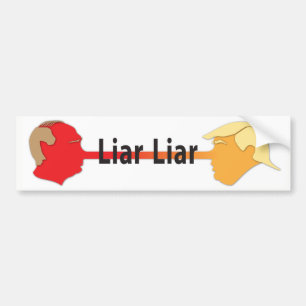 Liar Liar Bumper Sticker