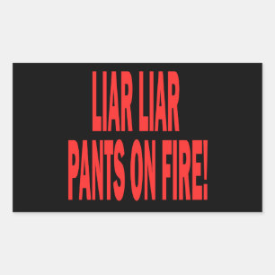 Liar Liar Sticker