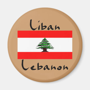 Liban Lebanon Flag  Magnet