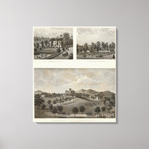 Libby, Halstead residences Canvas Print