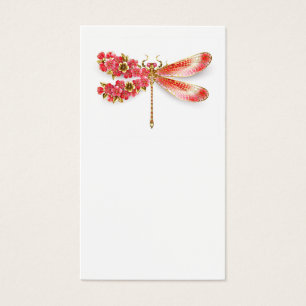 libellule de fleurs avec sakura de bijoux
