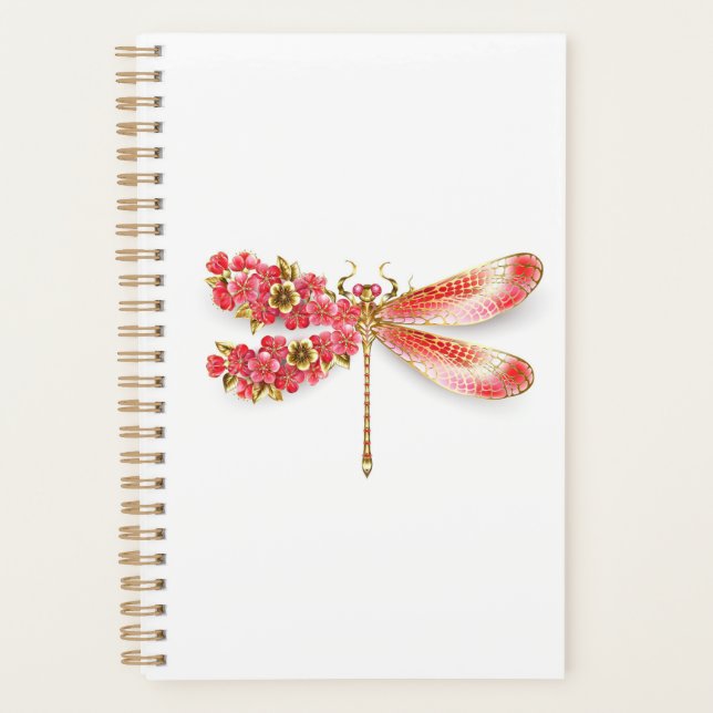 libellule de fleurs avec sakura de bijoux (Devant)