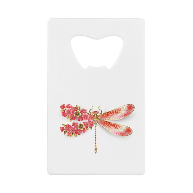 libellule de fleurs avec sakura de bijoux (Devant)