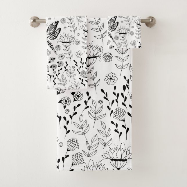 libellule et fleurs (En situation)