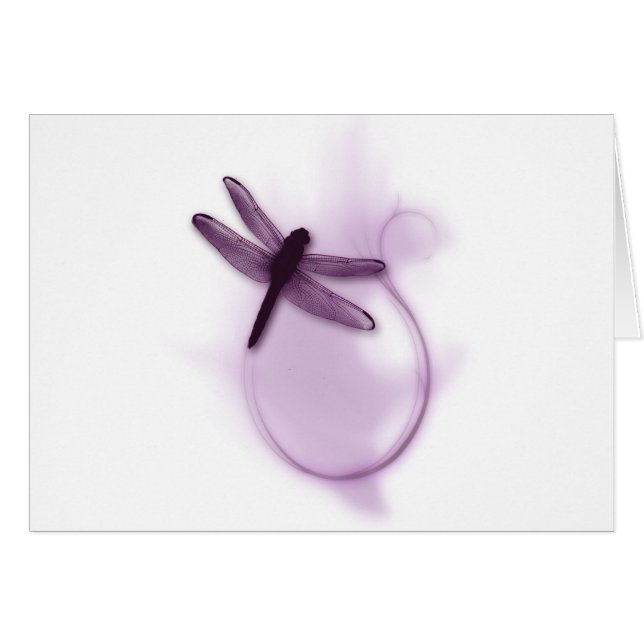 libellule violette (Devant horizontal)