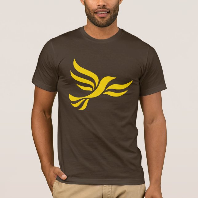 Liberal Democrats Logo T-Shirt (Front)