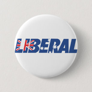 Liberal Party of Australia 2 Inch Round Button
