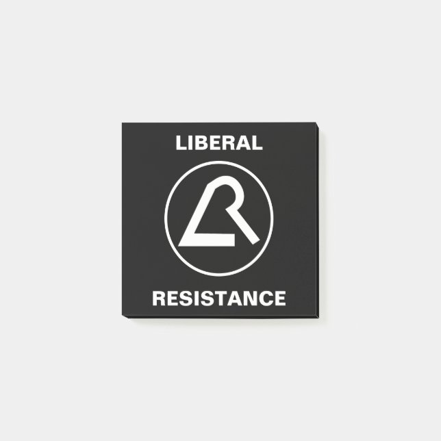Liberal Resistance Post-it Notes (Front)