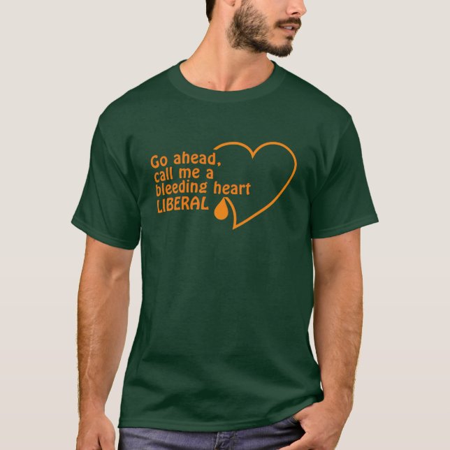 Liberal shirt - choose style & colour (Front)