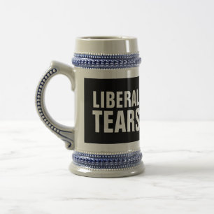 LIBERAL TEARS BEER STEINS & COFFEE MUGS
