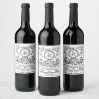Liberal Tears No. 47 Wine Bottle Label