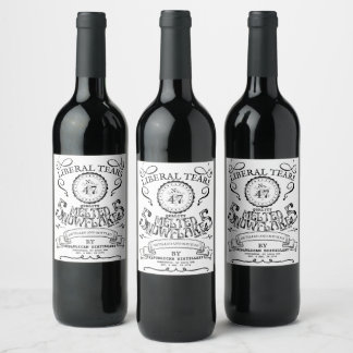 Liberal Tears No. 47 Wine Bottle Label