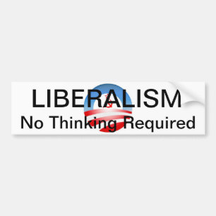 Liberalism II Bumper Sticker