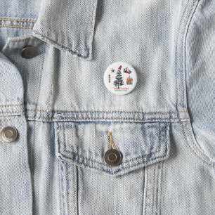 LIBERALS CANCELLED CHRISTMAS AGAIN 1 INCH ROUND BUTTON