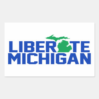 Liberate Michigan Sticker