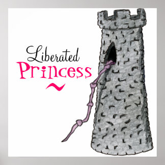 LIBERATED PRINCESS print