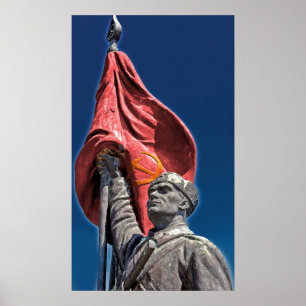 Liberation Army Communist Soldier Poster