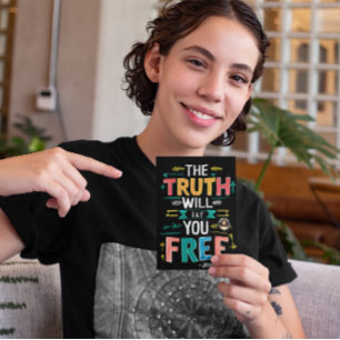 Liberation Through Truth Postcard