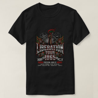 Liberation Tour 1865 juneteenth Vintage Commemorat T-Shirt